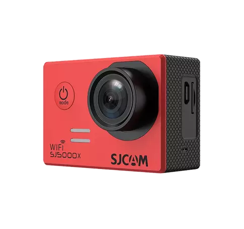 SJCAM 4K Action Camera SJ5000X Elite, Red, WIFI, 4K, időzítő, LCD kijelző 2,0, stabilizálás, folytonos autós felvétel