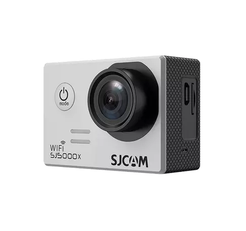 SJCAM 4K Action Camera SJ5000X Elite, Silver, WIFI, 4K, időzítő, LCD kijelző 2,0, stabilizálás, folytonos autós felvétel