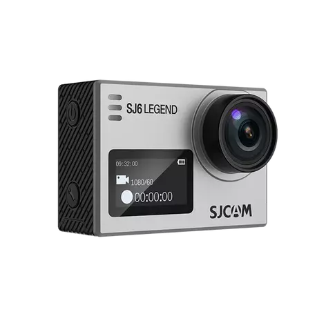 SJCAM 4K Action Camera SJ6 Legend, Silver, 4K, 16MP, óra távirányító, stabilizálás, torzítás korrekció, 30m