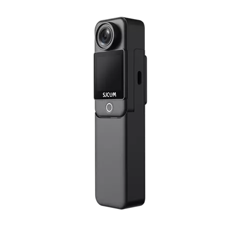 SJCAM Pocket Action Camera C300, Black, WIFI, 4K, stabilizálás, 60mp előfelvétel, digitális mikrofon, autó mód,