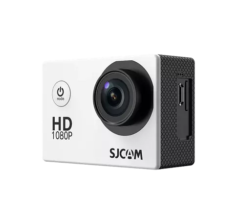 SJCAM Action Camera SJ4000, White, vízálló tokkal,  LCD kijelző, 2,0 képátmérő, 12 MP, lassítás, időzítő, 1080P, H.264