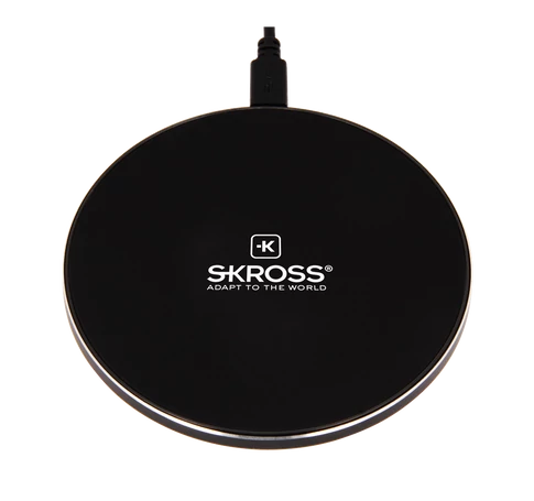 SKROSS QI vezetéknélküli töltő 1A / USB kábel
