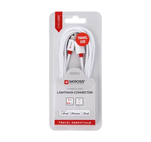 SKROSS USB lightning kábel 2m