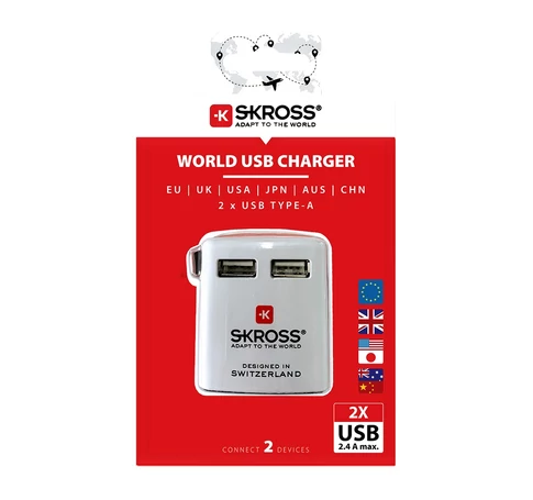 SKROSS WORLD USB töltő
