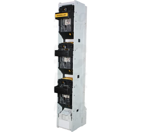Függőleges biztosítós szakaszolókapcsoló, pólusonként nyitás  500/690V AC, 220/400V DC, max.630A, 3P, 3
