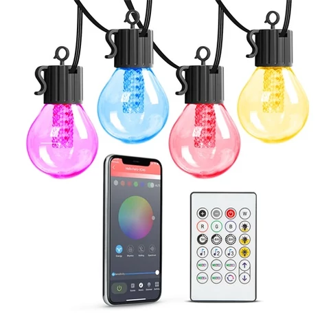 Garden of Eden 11745 SMART SZOLÁR FÉNYFÜZÉR BLUETOOTH
