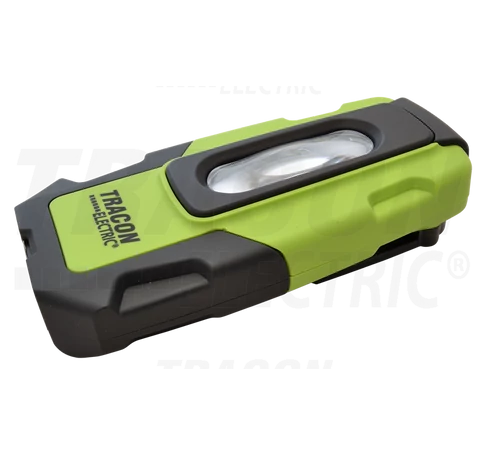 Akkumulátoros LED kézi lámpa USB töltő kimenettel  2 W, 6000K, 3,7V, 1800mAh, 200 lm, IP44, 3 h