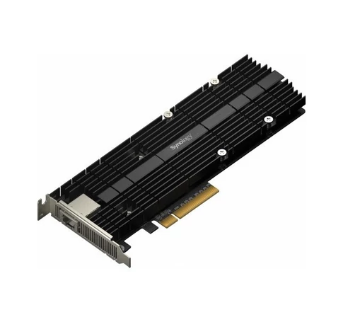 SYNOLOGY Bővító Kártya E10M20-T1, 1x10GbE, M.2SSD, Kombinált Adapterkártya