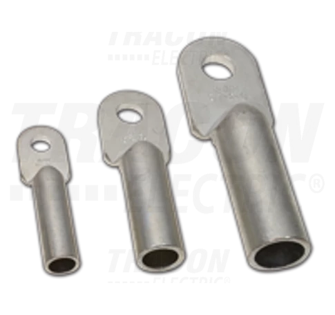 Szigeteletlen hosszított réz szemes csősaru, ónozott  185mm2, M16, (d1=19mm, d2=16,5mm)