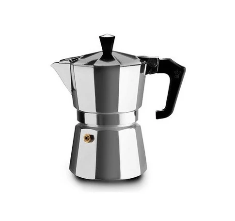 PEZZETTI Italexpress Moka pot 0.15 L Aluminium, Black
