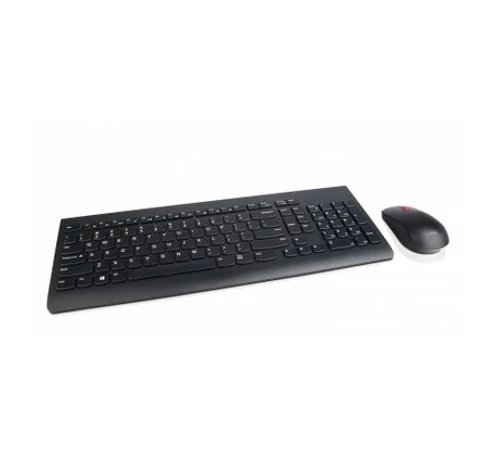 Lenovo 4X30M39504 keyboard Mouse included Universal Nordic Black