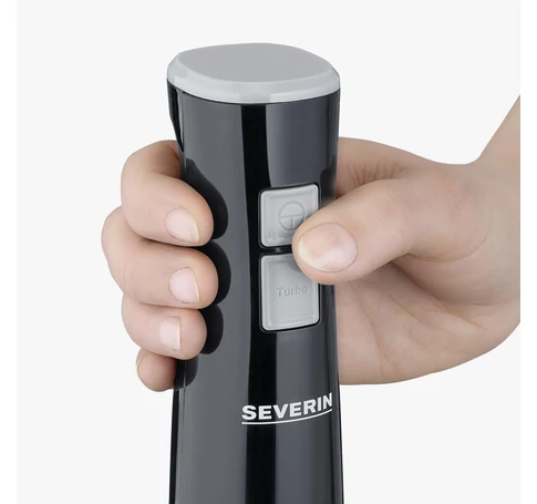 Severin SEV SM 3770 STABMIXER Immersion blender 170 W Black, Grey