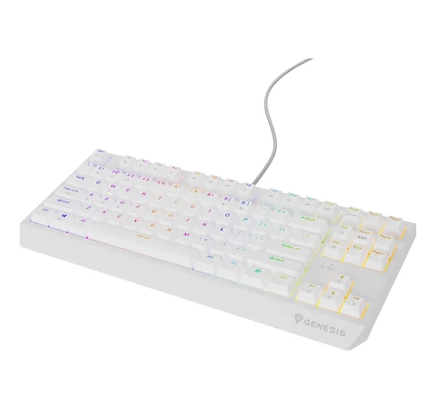 GENESIS Thor 230 TKL keyboard Gaming USB QWERTY US English White