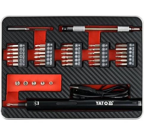 Yato YT-27930 power screwdriver/impact driver Black