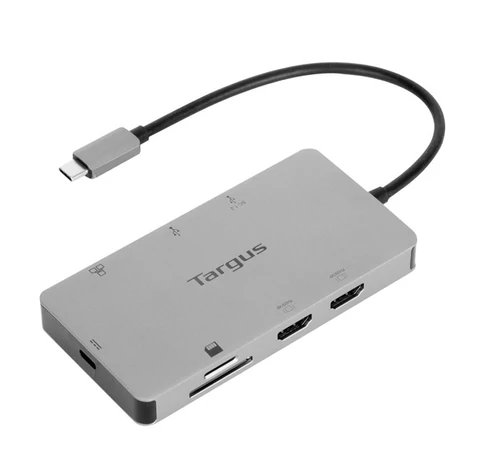TARGUS Dock / USB-C Dual HDMI 4K Docking Station with 100W PD Pass-Thru