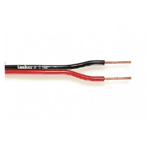 Hangszóró Kábel Tekercsben 2x 0.75 mm² 100 m Fekete/Piros