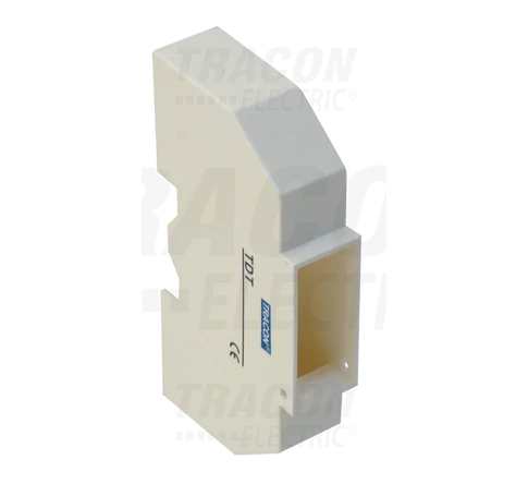 Védőburkolat sorolható készülékekhez, zárópecsételhető  1 mod., IP40, (L×W×H= 22×116×62mm)