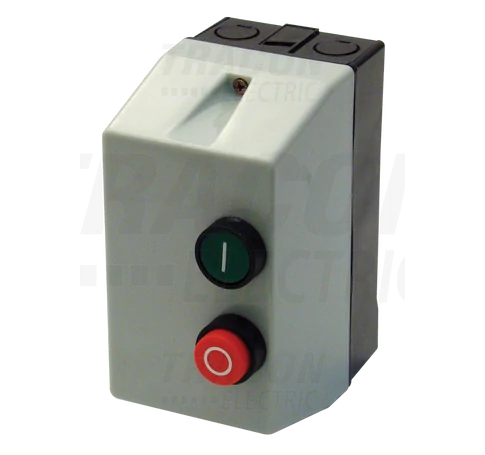 Tokozott motorvédő kombináció, kontaktor+hőrelé, műanyag ház  660V, 50Hz, 3,5A, 1,5kW, 400V AC, 2,5-4A