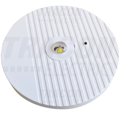 Ledes vészvilágító lámpatest,készenléti üzem  230V, 50Hz, 3W, 1×LED, 3h, 4,8V/900 mAh, Ni-Cd,