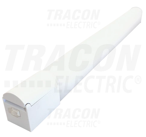 Védett integrált LED-es bútorvilágító csatlakozóaljzattal  230 V, 50 Hz, 15 W, 1080 lm, 4000 K, IP44, EEI=G