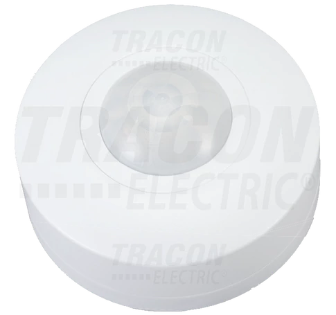 Védett mozgásérzékelő, mennyezetre, 3 szenzorral, fehér  230V, 50Hz, 1200W, 360°, 1-15m, 10s-15min, 3-2000lux, IP44