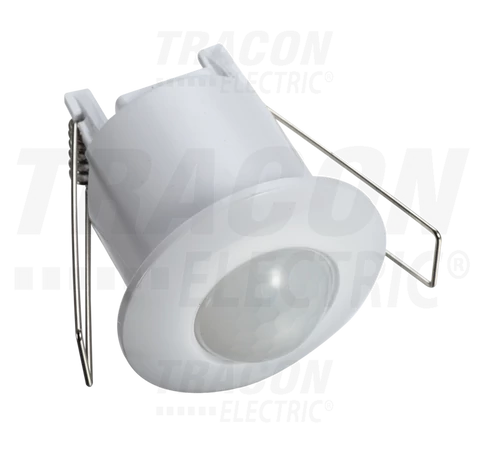 Mozgásérzékelő, süllyeszthető, mini, fehér  230V, 50Hz, 360°, 1-6m, 10s-15min, 3-2000lux, IP20