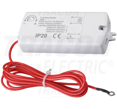 Kapacitív érintőkapcsoló  230V, 50Hz, 500/200W, IP20