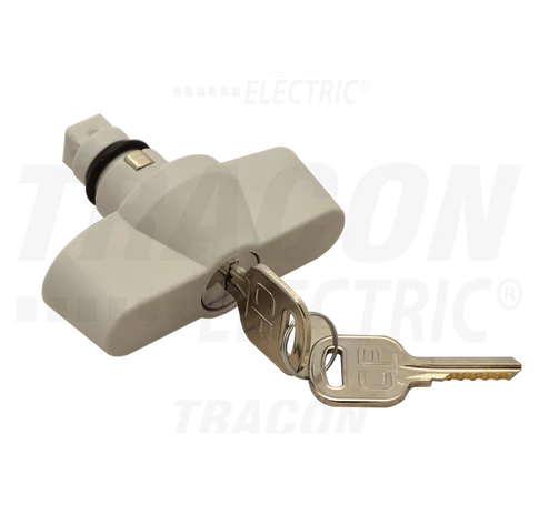 Biztonsági zár TME szekrényhez  180°, key removable in both positions