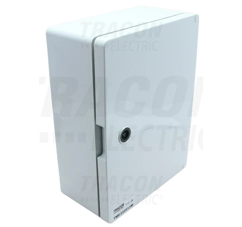 Műanyag elosztószekrény maszkos  2x9mod, HxWxD=330x250x130mm, IP65, IK10, 1000V AC/DC