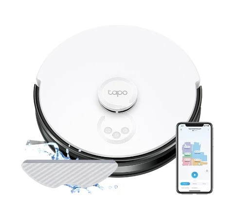 TP-LINK Robot Porszívó és Felmosó LiDAR Navigációval, TAPO RV30