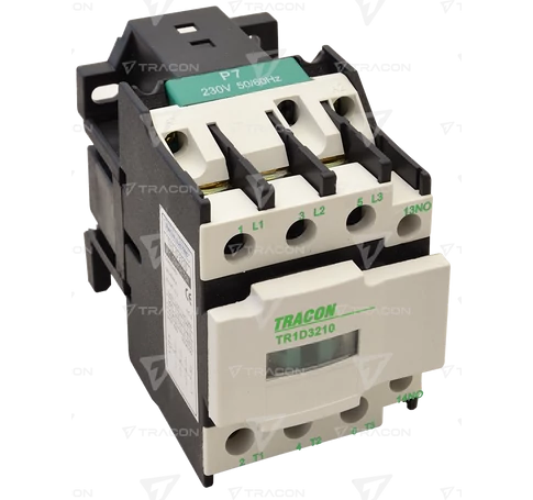 Kontaktor  400V, 50Hz, 12A, 5,5kW, 24V DC, 3×NO+1×NO