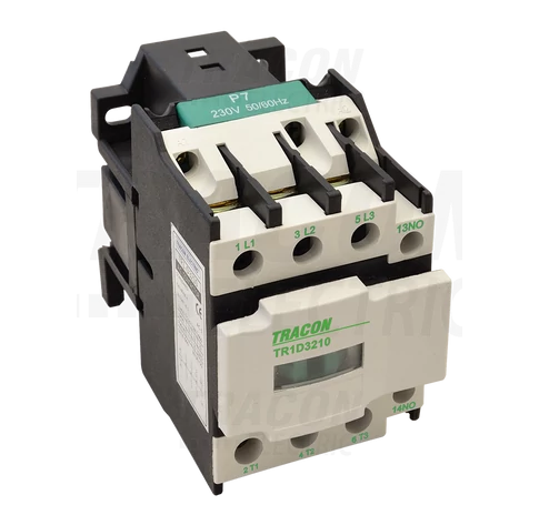 Kontaktor  400V, 50Hz, 18A, 7,5kW, 48V AC, 3×NO+1×NO