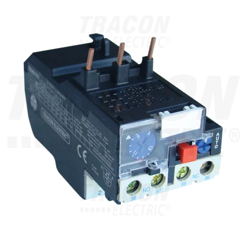 Termikus túláramvédelmi relé TR1D kontaktorokhoz  690V, 0-400Hz, 12-18A, 1×NC+1×NO