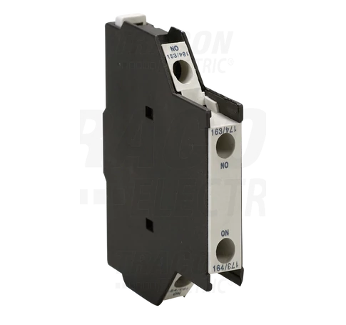 Oldalsó segédérintkező TR1D/F kontaktorokhoz  230V, 50Hz, 2A, 1×NC+1×NO