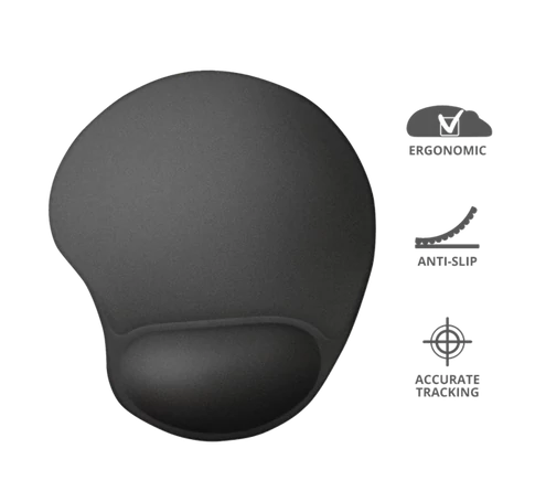 TRUST Egéralátét 16977 (BigFoot Mouse Pad - black)