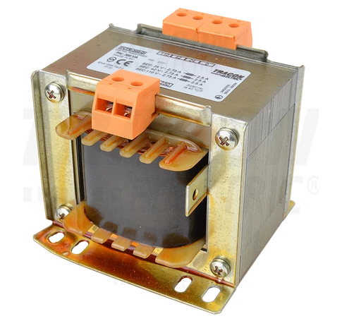 Normál, egyfázisú kistranszformátor  230V / 24-42-110V, max.300 VA