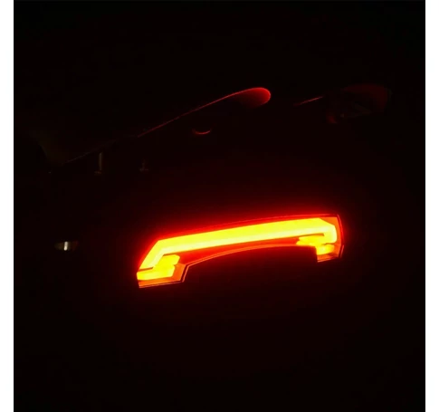 Rockbros LKWD-R1 rear bike light with laser and remote control, black