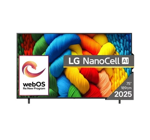 Lg 75NANO80A3B UHD NANOCELL SMART TV