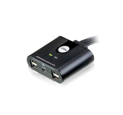 4-Port USB Kapcsoló Fekete