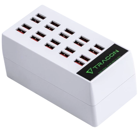 USB állomás  20 USB-A, 240W