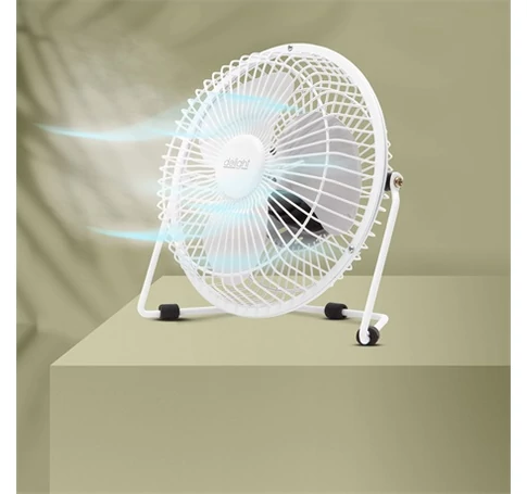 Delight 51110WH USB MINI VENTILÁTOR FEHÉR 18 CM