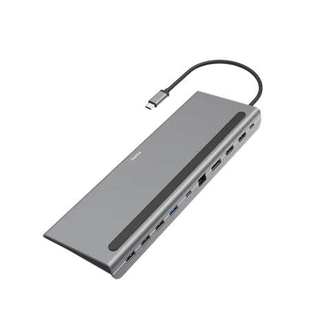Hama 00200100 USB TYPE-C 10 IN 1 DOKKOLÓ ADAPTER