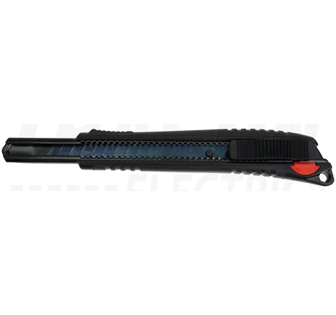 Pengés kés, keskeny SK4 penge,rugós rögz., akasztó, TPR gumi  L=145mm, D=22mm, W=18mm, d=9mm
