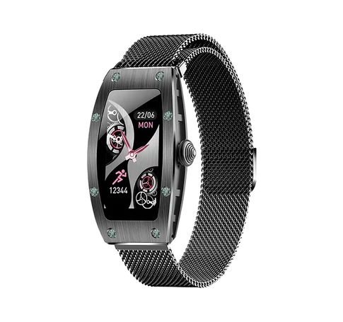 Kumi K18 Svarovski smartwatch black