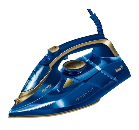 MPM MZE-24/G Steam iron Ceramic soleplate 3000 W Blue