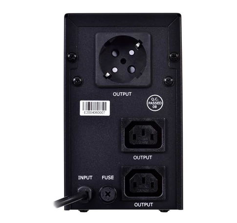 Gembird EG-UPS-031 uninterruptible power supply (UPS) 0.65 kVA 390 W 3 AC outlet(s)