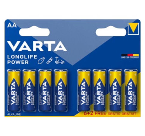 Alkáli elem AA | 1.5 V DC | 8-Promóciós buborékfólia