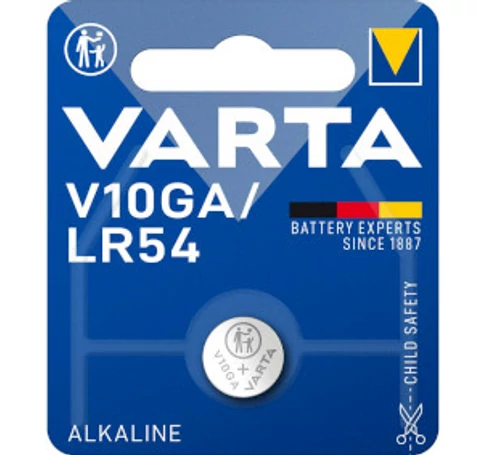 Alkáli Gombelem LR54 1.5 V 1-Bliszter