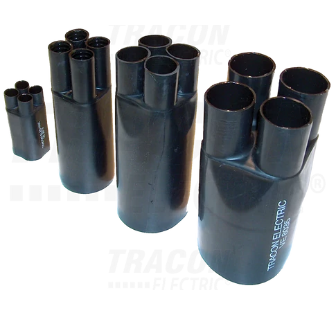 Végelzáró, 4-erű kábelhez, gyantás  4×70-4×120mm2, (4×24,5/7mm+1×70/24,5mm)