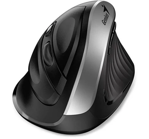 Genius ERGO8250SFEKETEEZÜST VEZETÉK NÉLKÜI EGÉR